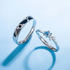 Dream Planet Couple Rings Fashion Personality Rings Men and Women Rings