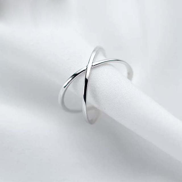 Sterling Silver Women's Jewelry, Large Retro Rings, Ladies Adjustable Rings