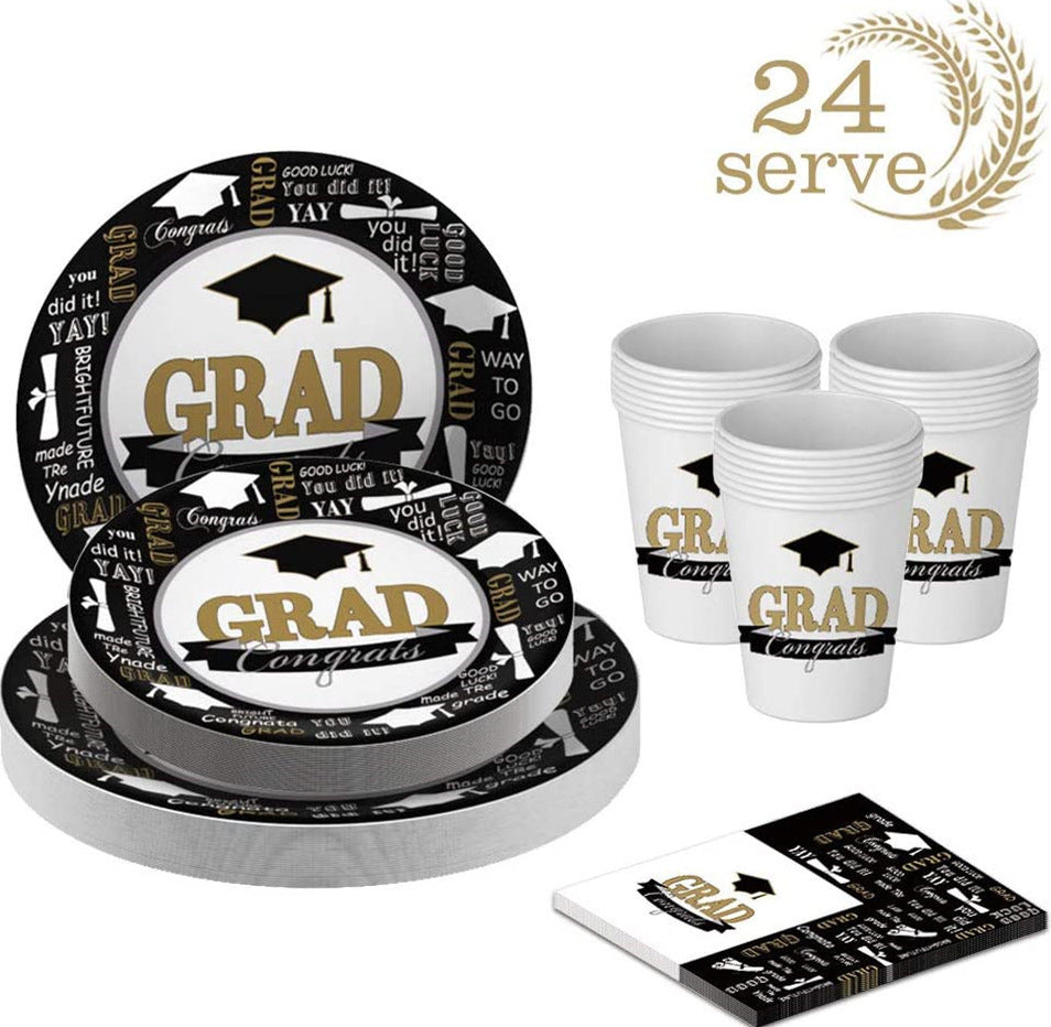 Paper Plate Tablecloth Paper Cup Birthday Party Tableware Set