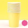 Colored Paper Plates Handmade Eco-friendly Paper Plates Paper Cups