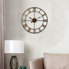 European Style Creative Wall Clock Retro Decorative Wrought Iron Wall Clock Mute Clock