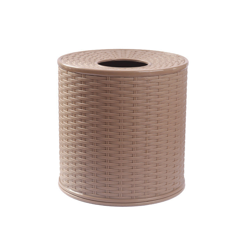Imitated Rattan Paper Towel Tube Paper Towel Pumping Box Roll Paper Tube