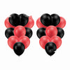 Red And Black Pirate Hainan Airlines Theme Party Holiday Party Banner 8 Persons 4 Piece Set Paper Plate Tissue Paper Cup