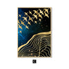 Abstract Moon Wall Art Canvas Painting