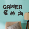 Eating Game Stickers Wall Stickers Gamer Eating Game Stickers