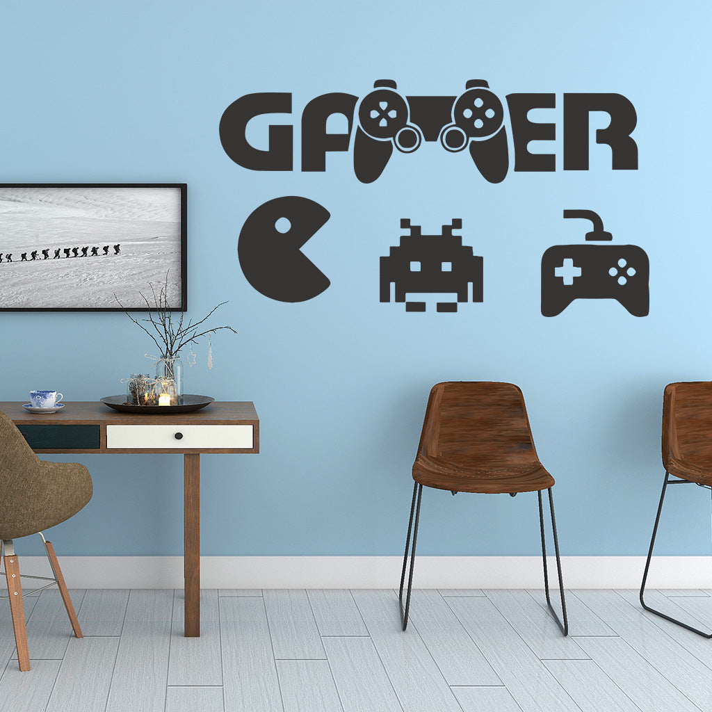 Eating Game Stickers Wall Stickers Gamer Eating Game Stickers