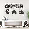 Eating Game Stickers Wall Stickers Gamer Eating Game Stickers