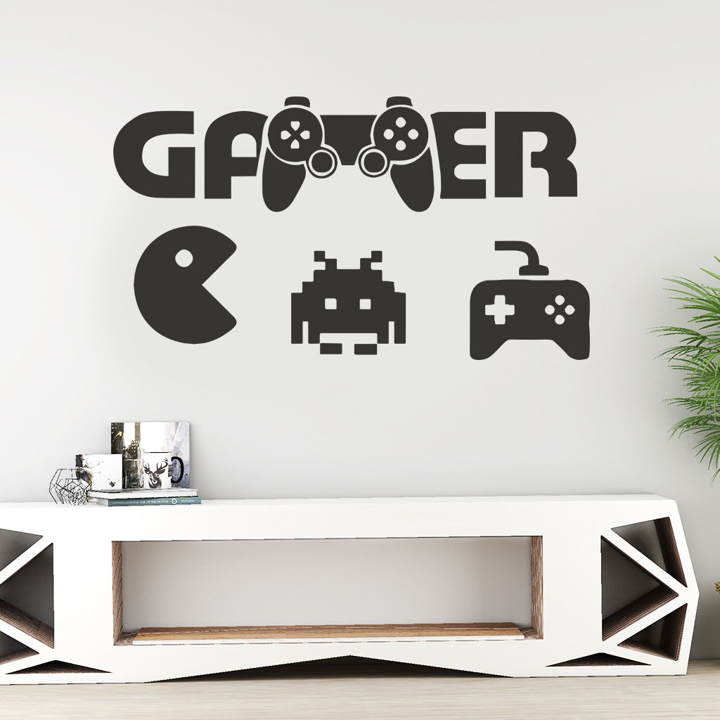 Eating Game Stickers Wall Stickers Gamer Eating Game Stickers