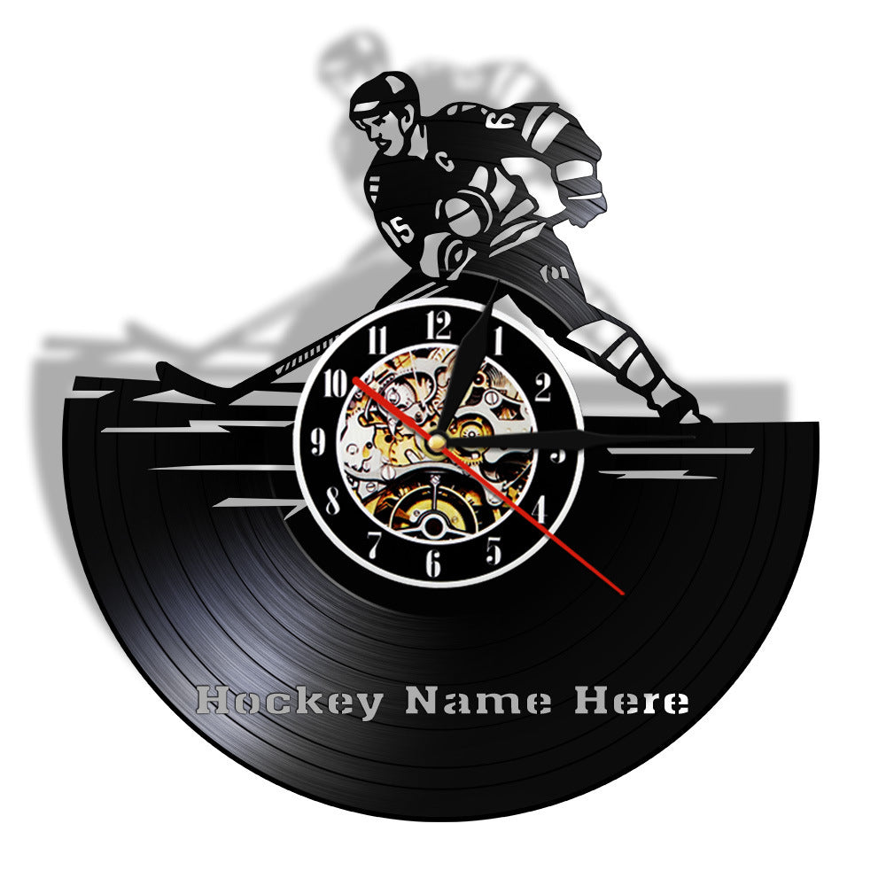 Club Vinyl Record Wall Clock Art Clock