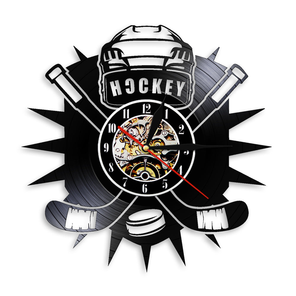 Club Vinyl Record Wall Clock Art Clock