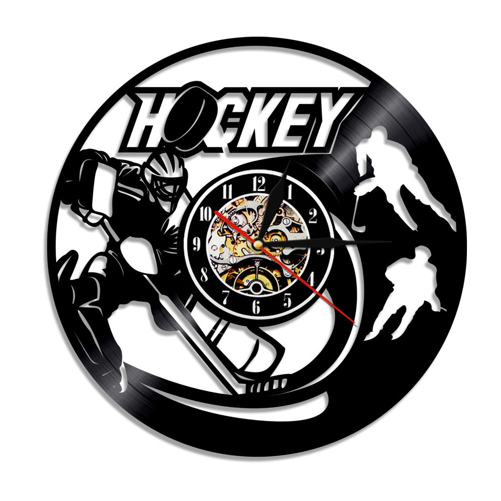 Club Vinyl Record Wall Clock Art Clock