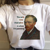 Van Gogh Aesthetic Oil Painting Women's Short Sleeve T-Shirt