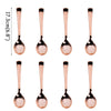 Rose Gold Paper Cups And Trays Disposable Party Supplies