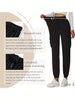 Womens Athletic Pants Knit Cargo Pants Stretchy Hiking Pants Elastic Waist Sweatpants Soft Joggers