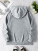 Cute Cartoon Cat Print Kangaroo Pocket Hoodie, Casual Long Sleeve Drawstring Hoodies Sweatshirt, Women's Clothing