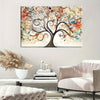 1pc Wooden Framed Painting Fantasy Love Tree Canvas Posters And Prints Wall Art Pictures With Frame For Living Room Ready to hang Wooden Frame - Thickness 1.5inch