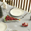 1pc, Sm:e Christmas Square Oval Round Rectangular Tablecloth 60 X 84 Inch Rectangular, Deers Snowman Trees Grey Washable Table Cover For Party Picnic Dinner Kitchen Room Decor 60 X 84/ 60 X 60/ 60 X 104/ 60 X 120/ 52 X 70/ 70 X 70Inch