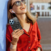 Carbon Fiber Magsafe Forged Pattern TPU Phone Case