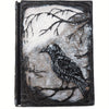 3D Relief Notebook Journal Writing Embossed Notebook Journal Handmade Daily Notepad Antique Travel Diary Gifts For Women Men Dnd Notebook With Blank Paper A5(7.3" X 5.1" (Black-crow)