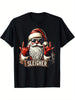 Sleigher Hail Santa Claus Christmas Rock Music T-Shirt