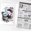 Cartoon Creative Journal Diy Decorative Material Stickers 6 Models