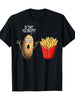 Funny Hamburger Tshirt Fry Day French Fries T-Shirt - Men's Graphic Tee - 220g - For Food Lovers & Humor Enthusiasts - Perfect Gift for Birthday & Casual Occasions