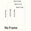 Three-piece canvas print poster, frameless