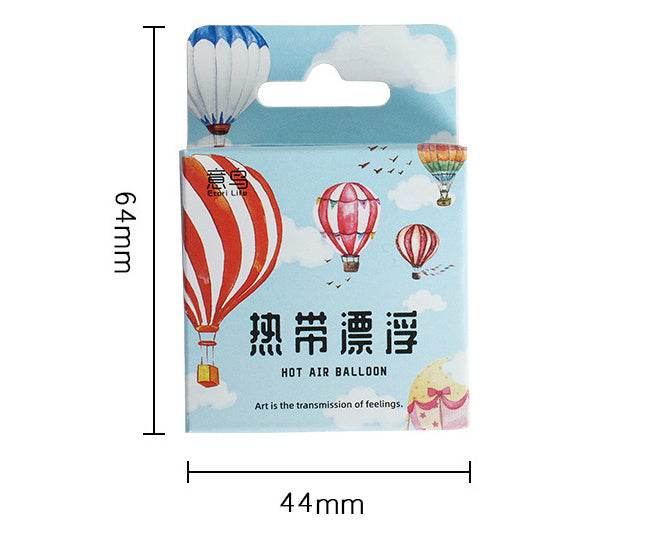 Hot Air Balloon Journal Decorative Source Material 46 Pieces