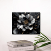 1pc Waterproof Framed Canvas Art - Abstract 3D Lotus Flower Design - Elegant Wall Decor for Living Room, Bedroom, Home - Versatile for Christmas, Halloween, Birthdays, Bachelor Parties, Anniversaries - 11.8x15.7 inch