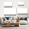 1pcs Canvas Wall Art for Living Room Wall Decor Paintings for Office Modern Family Wall Decorations for Bedroom Blue Starry Sky Aurora Scenery Canvas Art Wolf Pictures Artwork Posters Home Decor Framed Ready To Hang