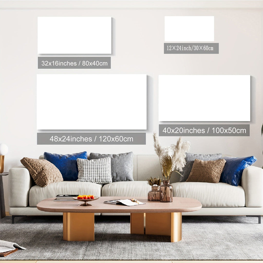 1pcs Canvas Wall Art for Living Room Wall Decor Paintings for Office Modern Family Wall Decorations for Bedroom Blue Starry Sky Aurora Scenery Canvas Art Wolf Pictures Artwork Posters Home Decor Framed Ready To Hang