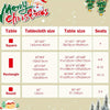 Christmas Tablecloth, Winter Holiday Snowman Green Christmas Trees Table Cloth, Waterproof Snowflake Tablecloth, Waterproof Christmas Table Cover for Party Kitchen Dining Room