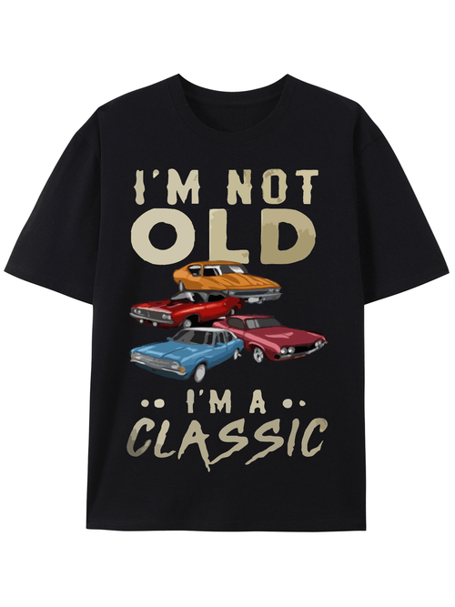 Men's Classic Car Pattern And 