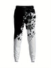 Ace of Spades Graphic Print Crew Neck Sweatshirt and Joggers Set, Knit Polyester Casual Sweatsuit with Regular Fit and Slight Stretch - Polyester Lash Sets