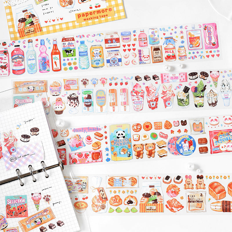 PET Strip Journal Tape Sweet Store Series