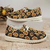 Women's Large Size Canvas Shoes Printed Casual Shoes