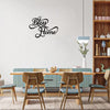 Bless This Home Metal Wall Art