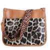 Women Fashion Leather Crossbody Bag Shoulder Bag Casual Handbag With Flexible Wearing Styles Adjustable Guitar Strap