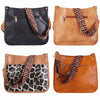 Women Fashion Leather Crossbody Bag Shoulder Bag Casual Handbag With Flexible Wearing Styles Adjustable Guitar Strap