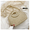 One Shoulder Crossbody Woven Bag