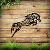 Geometric Metal Horse Wall Art Family Office Decorations