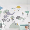 Background wall painting stickers