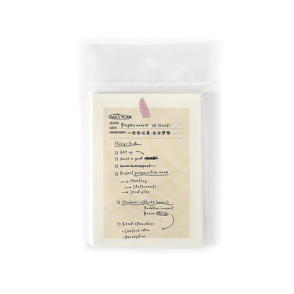 Notepad Simple Style Journal Decoration Learning Message
