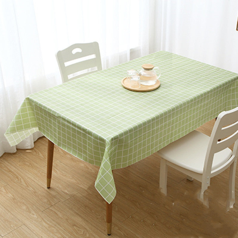 Tablecloth Waterproof PVC Table Mat Tablecloth Cover Tablecloth