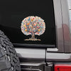 Butterfly Wishing Tree Vinyl Stickers - Waterproof & Self-Adhesive for Cars, Laptops, Trucks, Motorcycles - Scratch Cover & Decorative Decals