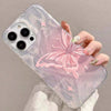Feather Yarn Butterfly New Silicone Phone Case