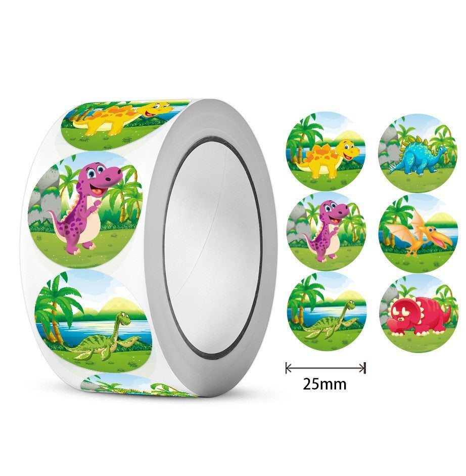 Cute Animal Reward Stickers Children Stickers Self-adhesive Label
