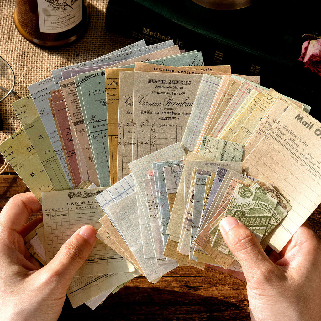 Light Paper Material Paper Vintage Journal Base Landscaping Note Paper