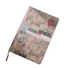 Kraft Paper Journal Book A5 Retro Coloring Page Illustration Artistic