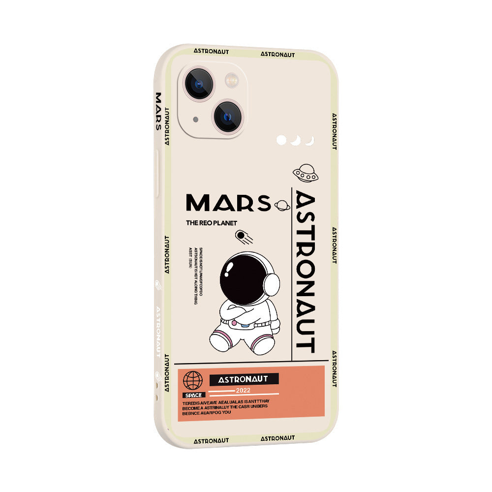 Side Print X Straight Edge Rubik's Cube Phone Case